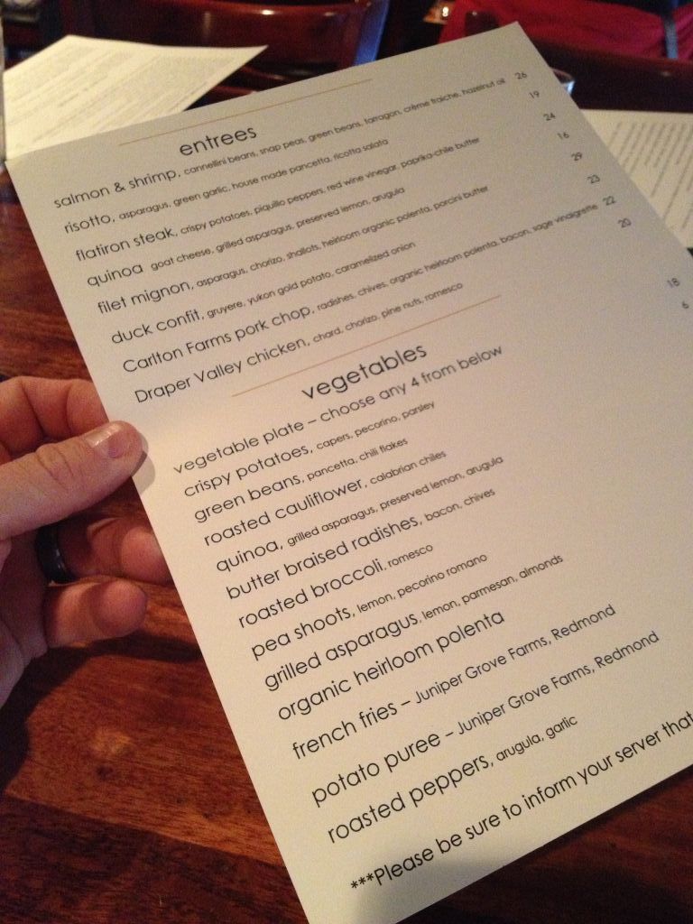 Bend Wellness Doctor Gluten Free Restaurant Reviews 900 Wall 900 Wall Gluten Free Menu